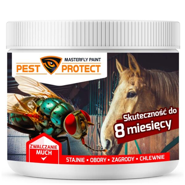 Preparat środek na much na zewnątrz w stajni PEST PROTECT 125g