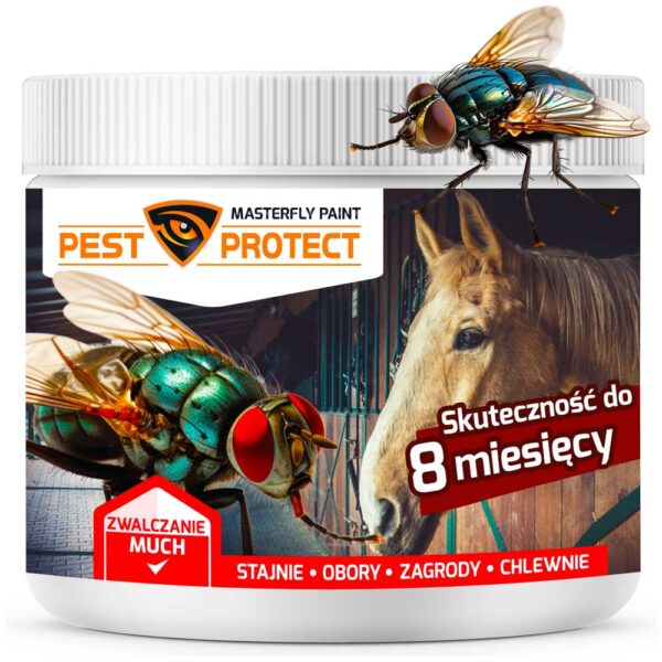 Preparat środek proszek na muchy na zewnątrz w stajni PEST PROTECT 125g Preparat środek proszek na muchy na zewnątrz w stajni PEST PROTECT 125g