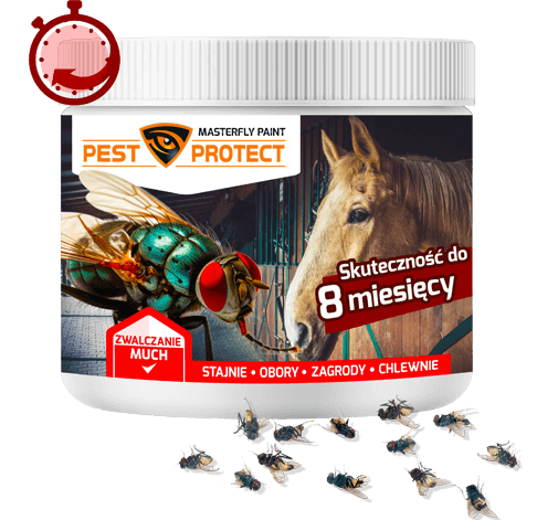 Preparat na muchy w stajni ultra szybkie działanie PEST PROTECT